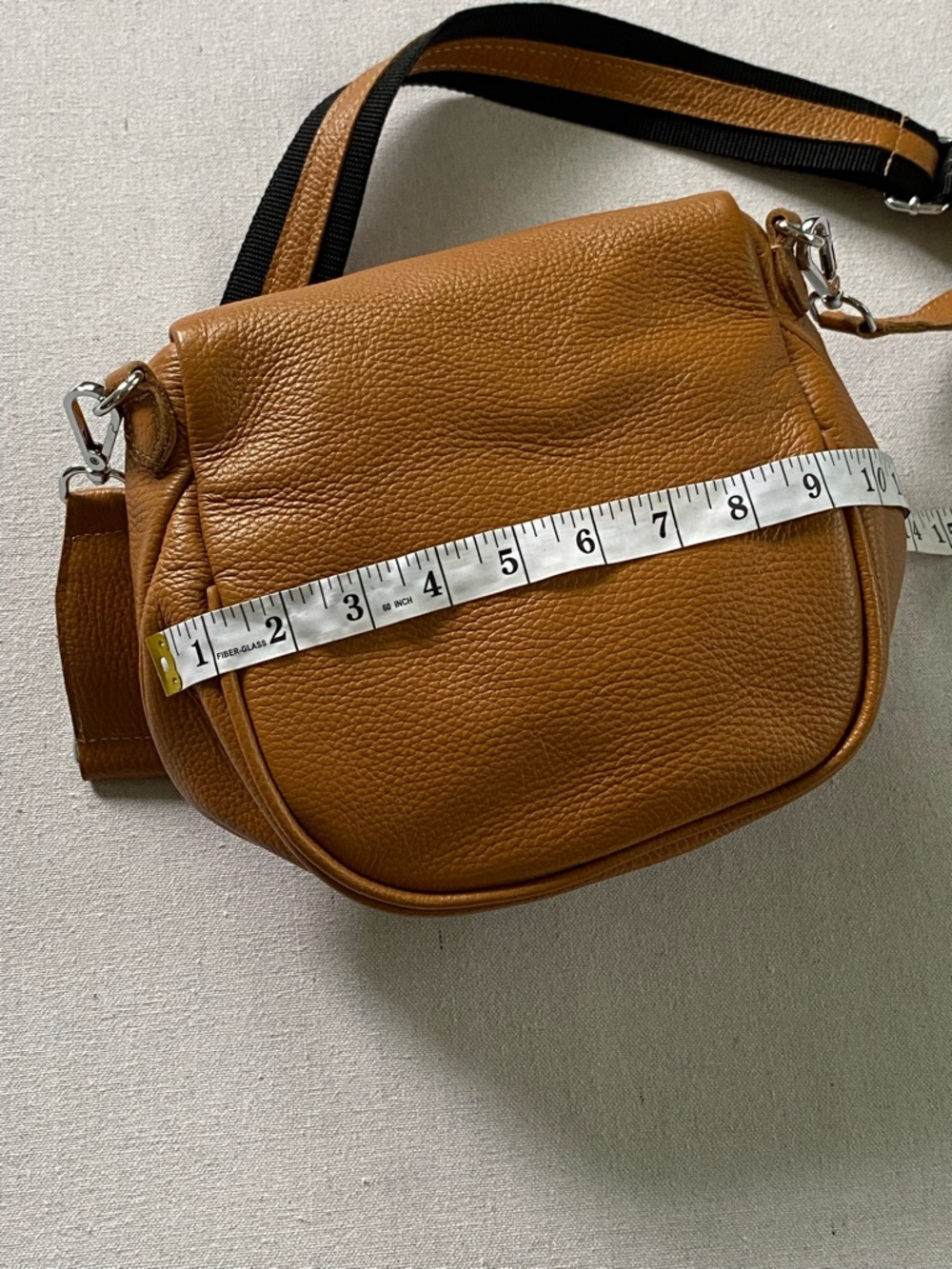 Syrena Leather Crossbody Adjustable Strap Bag - Picture 11 of 15